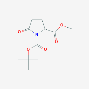 1-tert-Butyl 2-methyl 5-oxopyrrolidine-1,2-dicarboxylate