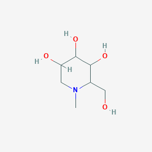 molecular formula C7H15NO4 B7796212 N-Methyl-1-deoxynojirimycin 