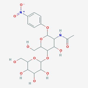 molecular formula C20H28N2O13 B7796314 Gal1-b-4GlcNAc-b-PNP 
