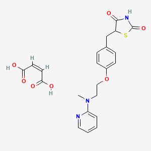 molecular formula C22H23N3O7S B7796476 Rosiglitazone maleate CAS No. 1217260-35-9