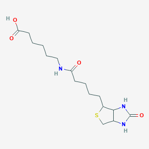 6-[5-(2-Oxohexahydro-2H-thieno[3,4-d]imidazole-4-yl)pentanoylamino]hexanoic acid