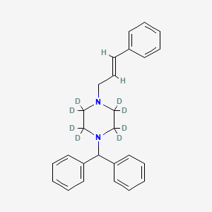 molecular formula C26H28N2 B7796637 Cinnarizine-d8 