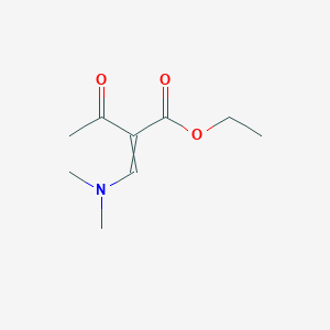 molecular formula C9H15NO3 B7796685 Ethyl 2-dimethylaminomethyleneacetoacetate 