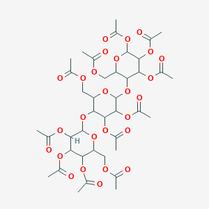 molecular formula C40H54O27 B7796862 D-(+)-Cellohexose eicosaacetate CAS No. 31873-40-2