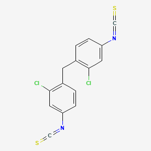 molecular formula C15H8Cl2N2S2 B7796979 4,4'-Methylenebis(3-chlorophenyl) diisothiocyanate 