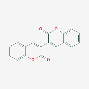 molecular formula C18H10O4 B7797055 2H,2'H-[3,3'-Bichromene]-2,2'-dione CAS No. 23783-79-1