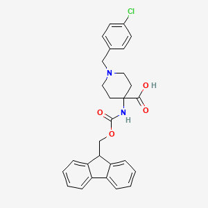 4-(Fmoc-amino)-1-(4-chlorobenzyl)-4-carboxypiperidine