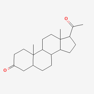 molecular formula C21H32O2 B7797214 5-alpha-Pregnane-3,20-dione 
