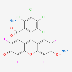 molecular formula C20H2Cl4I4Na2O5 B7797397 Rose Bengal Sodium 