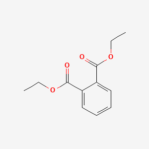 molecular formula C12H14O4<br>C6H4(COOC2H5)2<br>C12H14O4 B7797572 Diethyl phthalate CAS No. 68988-18-1