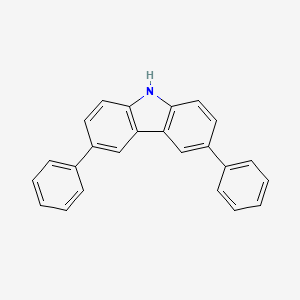 molecular formula C24H17N B7797591 3,6-Diphenyl-9H-carbazole CAS No. 6654-68-8