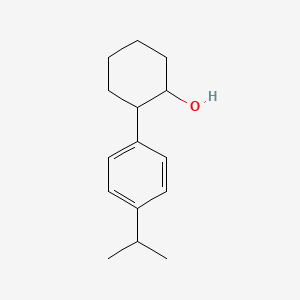 2-[4-(Propan-2-yl)phenyl]cyclohexan-1-ol