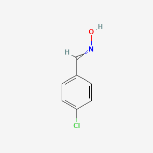 molecular formula C7H6ClNO B7797719 (E)-4-Chlorobenzaldehyde oxime 
