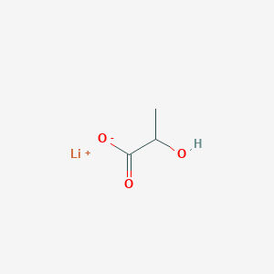 molecular formula C3H5LiO3 B7797788 lithium;2-hydroxypropanoate 