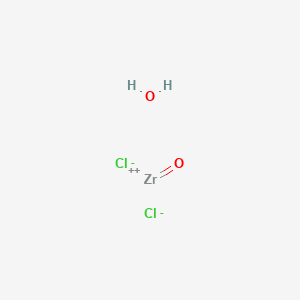 Oxozirconium(2+);dichloride;hydrate