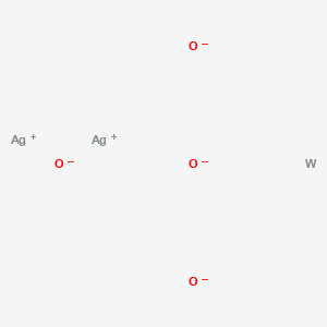 molecular formula Ag2O4W-6 B077979 Disilver tungsten tetraoxide CAS No. 13465-93-5