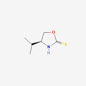 molecular formula C6H11NOS B7797941 (S)-4-Isopropyloxazolidine-2-thione CAS No. 84272-19-5