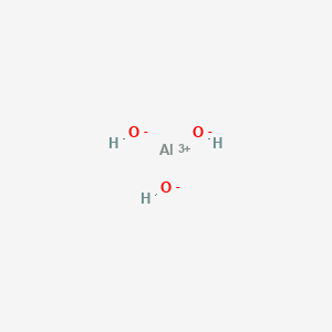 molecular formula AlH3O3 B7797984 Aluminum Hydroxide CAS No. 8012-63-3
