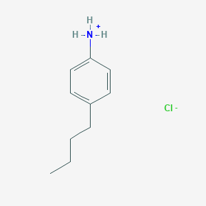molecular formula C10H16ClN B077981 4-Butylanilinium chloride CAS No. 13478-63-2