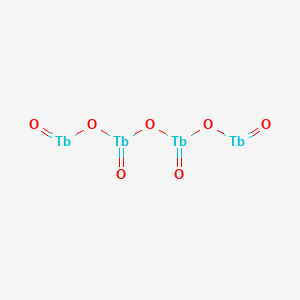 molecular formula O7Tb4 B7798104 Terbium(III,IV) oxide 