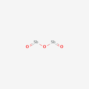 molecular formula O3Sb2 B7798121 Antimony(III) oxide 