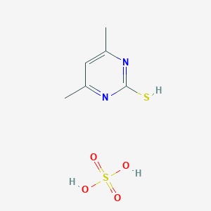 molecular formula C6H10N2O4S2 B7798191 CID 111726 