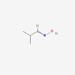 molecular formula C4H9NO B7798243 Propanal, 2-methyl-, oxime 