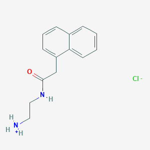 2-{[2-(1-Naphthyl)acetyl]amino}-1-ethanaminium chloride