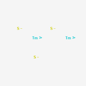 molecular formula S3Tm2 B077983 Thulium sulfide (Tm2S3) CAS No. 12166-30-2
