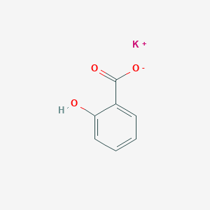 molecular formula C7H5KO3 B7798310 potassium;2-hydroxybenzoate 