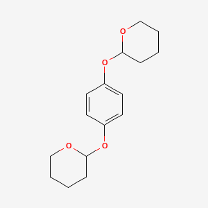 2-[4-(tetrahydro-2H-pyran-2-yloxy)phenoxy]tetrahydro-2H-pyran
