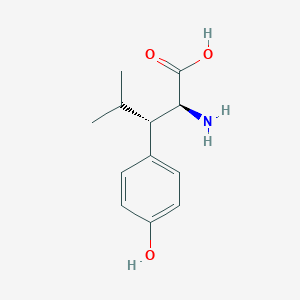 (2S,3S)-2-amino-3-(4-hydroxyphenyl)-4-methylpentanoic acid