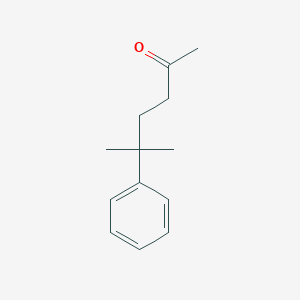 molecular formula C13H18O B077984 5-Methyl-5-phenyl-2-hexanone CAS No. 14128-61-1