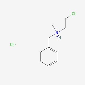 Benzylamine, N-(2-chloroethyl)-N-methyl-, hydrochloride