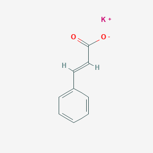 molecular formula C9H7KO2 B7798511 potassium;(E)-3-phenylprop-2-enoate 
