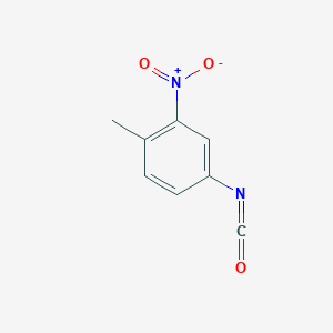 molecular formula C8H6N2O3 B077986 4-Methyl-3-nitrophenyl isocyanate CAS No. 13471-69-7