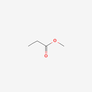 molecular formula C4H8O2<br>C4H8O2<br>C2H5COOCH3 B7798627 Methyl propionate CAS No. 308065-15-8