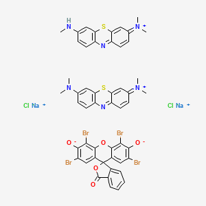 molecular formula C51H40Br4Cl2N6Na2O5S2 B7798737 Azure II eosinate 