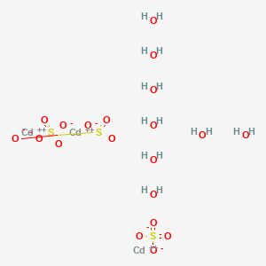 molecular formula Cd3H16O20S3 B7798738 Cadmium sulfate octahydrate 