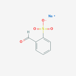 molecular formula C7H5NaO4S B7798758 sodium;2-formylbenzenesulfonate 