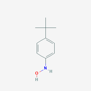 molecular formula C10H15NO B077989 4-tert-Butyl-N-hydroxyaniline CAS No. 13252-73-8
