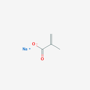 molecular formula C4H5NaO2 B7799012 sodium;2-methylprop-2-enoate 