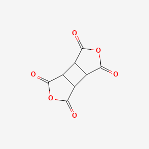 molecular formula C8H4O6 B7799102 Cyclobutane-1,2,3,4-tetracarboxylic dianhydride CAS No. 4411-19-2