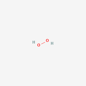 molecular formula H2O2 B7799136 Hydrogen Peroxide CAS No. 8007-30-5