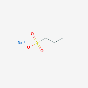 molecular formula C4H7NaO3S B7799192 sodium;2-methylprop-2-ene-1-sulfonate 