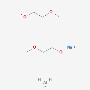 molecular formula C6H16AlNaO4 B7799202 sodium;alumanylium;2-methoxyethanolate 