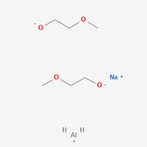 Aluminate(1-), dihydrobis(2-(methoxy-kappaO)ethanolato-kappaO)-, sodium (1:1)