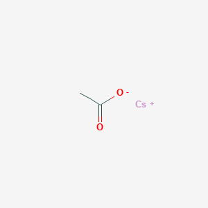 molecular formula C2H3CsO2 B7799229 cesium;acetate 