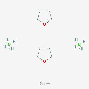 molecular formula C8H24B2CaO2 B7799321 Calcium;boranuide;oxolane 
