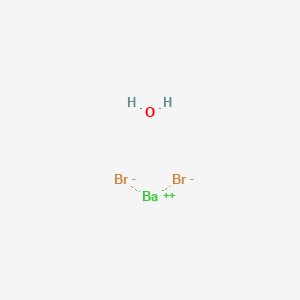 molecular formula BaBr2H2O B7799411 BARIUM BROMIDE DIHYDRATE 